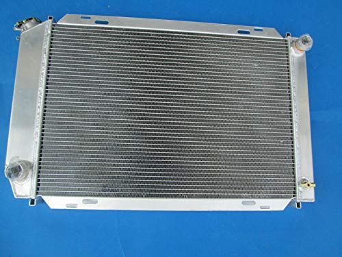 52MM Aluminum Radiator with Dual Fans for 1979-1993 Ford Mustang GT/LX 5.0L V8 302 - High Performance Cooling Upgrade for Street Racing & Hot Weather Driving