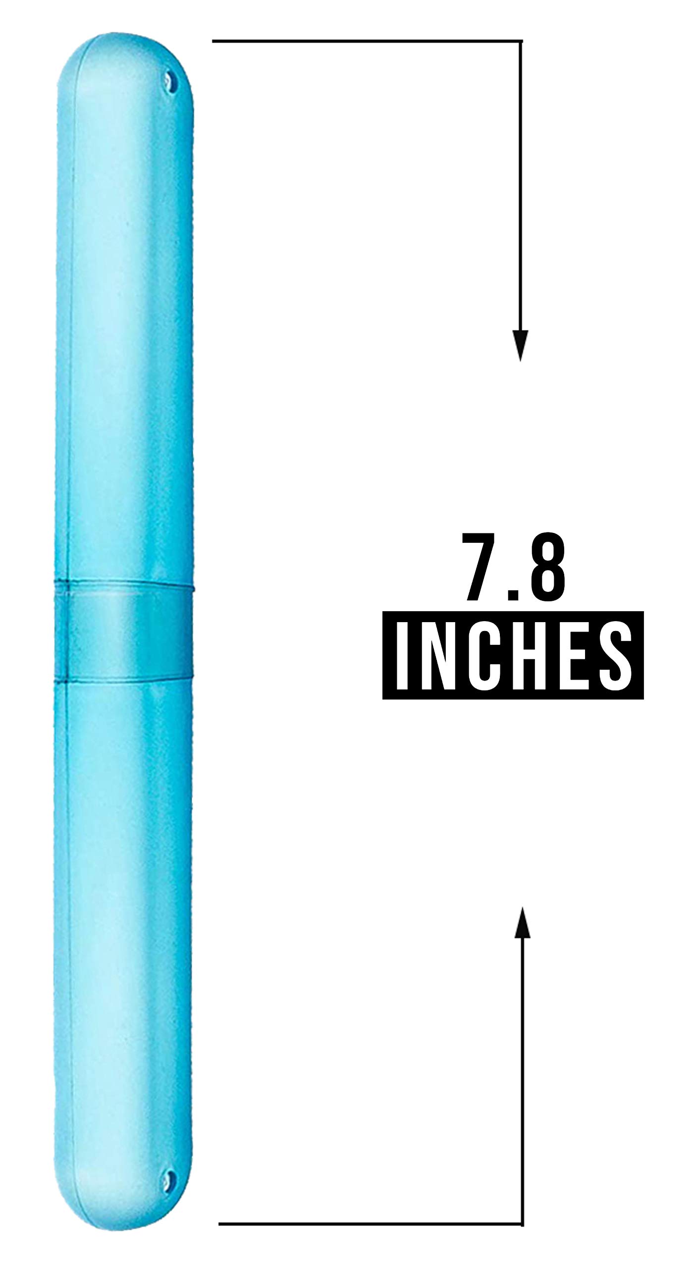 Large Toothbrush Travel Case - Waterproof Toothbrush Holder for Travel & Camping (Pack of 2) | Portable Dental Hygiene Storage for Home, Office & Vacation
