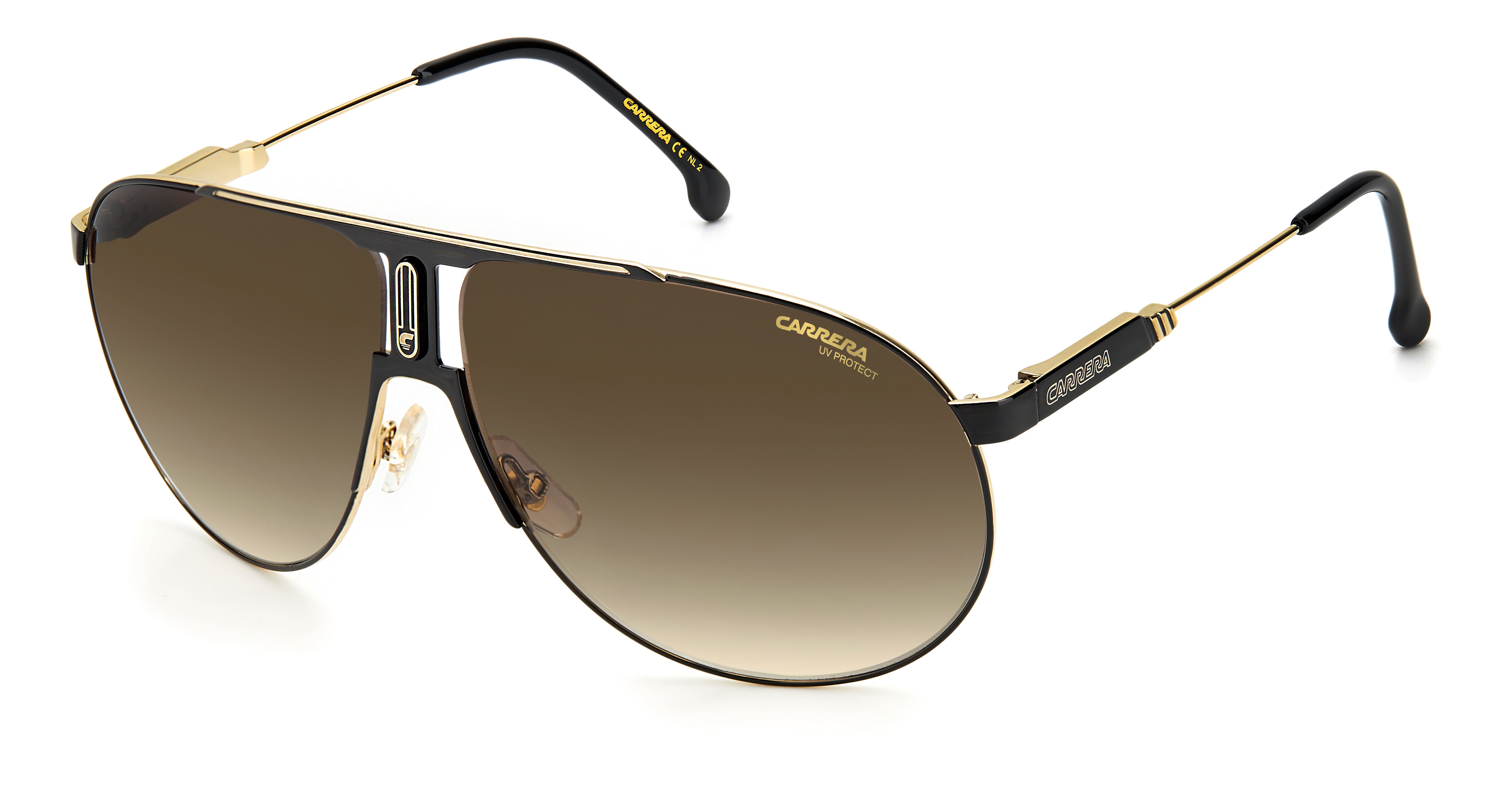 CARRERA PANAMERIKA65 2M2 6511 Polarized Sunglasses for Men & Women - UV Protection, Retro Style Aviator Shades - Perfect for Driving, Beach & Outdoor Activities