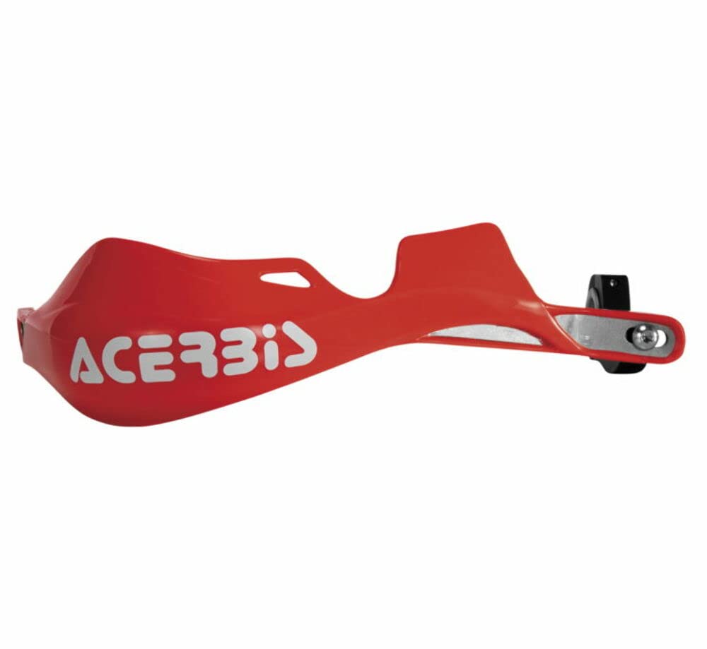 Acerbis 2142000004 Rally Pro X-Strong Red Handguard - Durable Motorcycle Hand Protectors for Off-Road & Motocross Riding - Perfect for Dirt Bikes, ATVs & Adventure Bikes