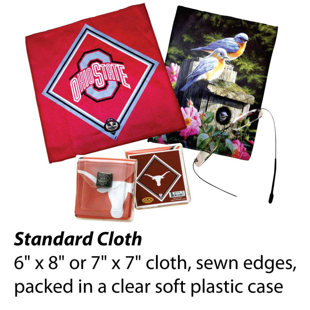 Premium Microfiber Cleaning Cloth for Glasses, Screens & Electronics - Chicago Skyline Design - Streak-Free, Lint-Free & Ultra Absorbent - Perfect for Home, Office & Car Cleaning