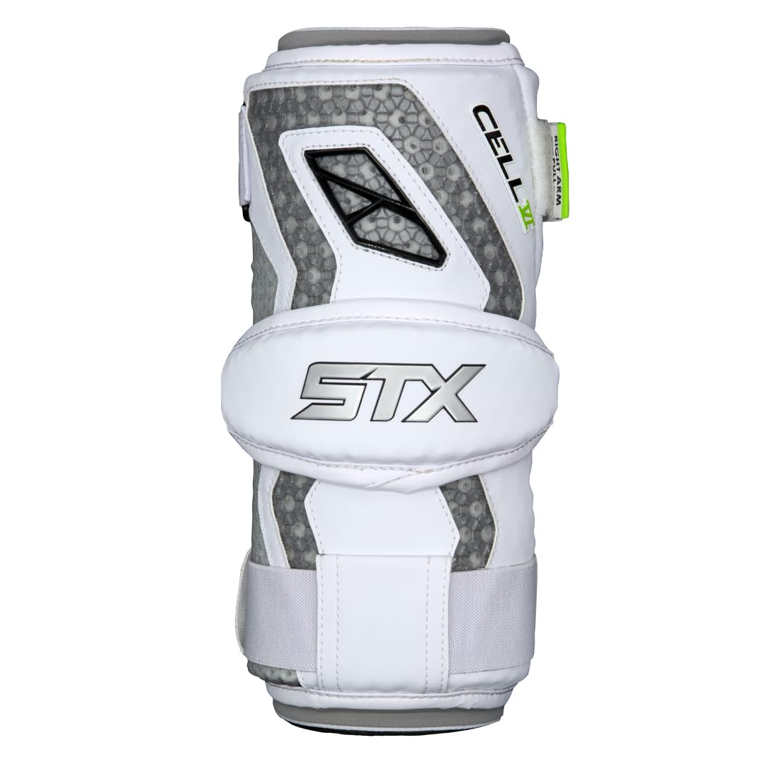 STX Cell VI Lacrosse Arm Pads - Youth & Adult Protective Gear for Attack & Defense - Lightweight Breathable Pads for Lacrosse Training & Games