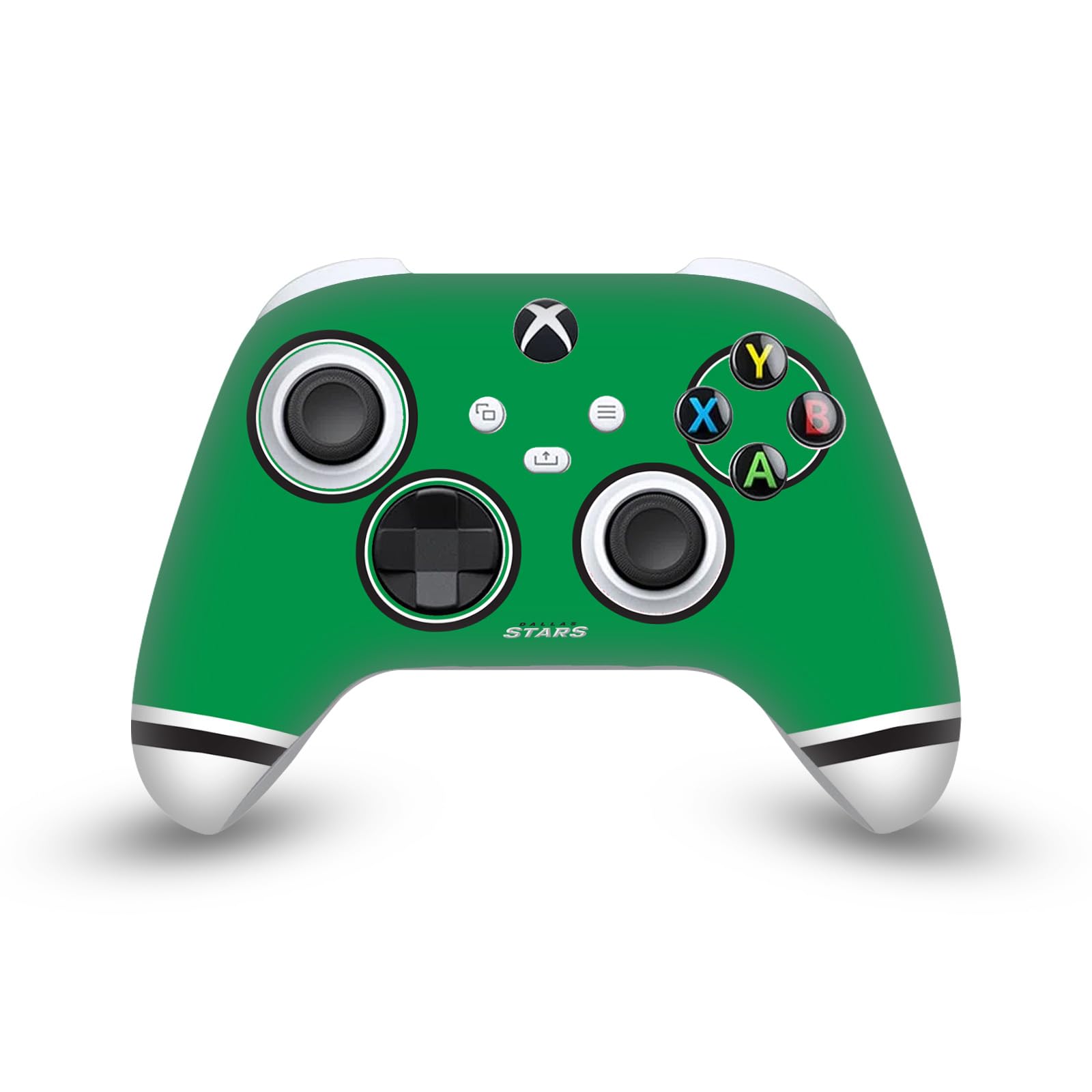 Official NHL Dallas Stars Oversized Vinyl Skin Decal Sticker Bundle - Compatible with Xbox Series S Console & Controller - Perfect for Gaming Setups & Fan Collections