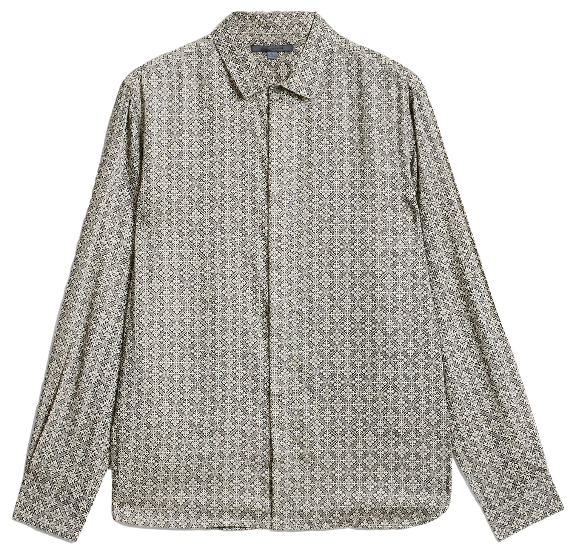 John Varvatos Men's Rodney Button-Down Shirt | Slim Fit Casual Dress Shirt for Men | Perfect for Office, Date Night & Formal Events