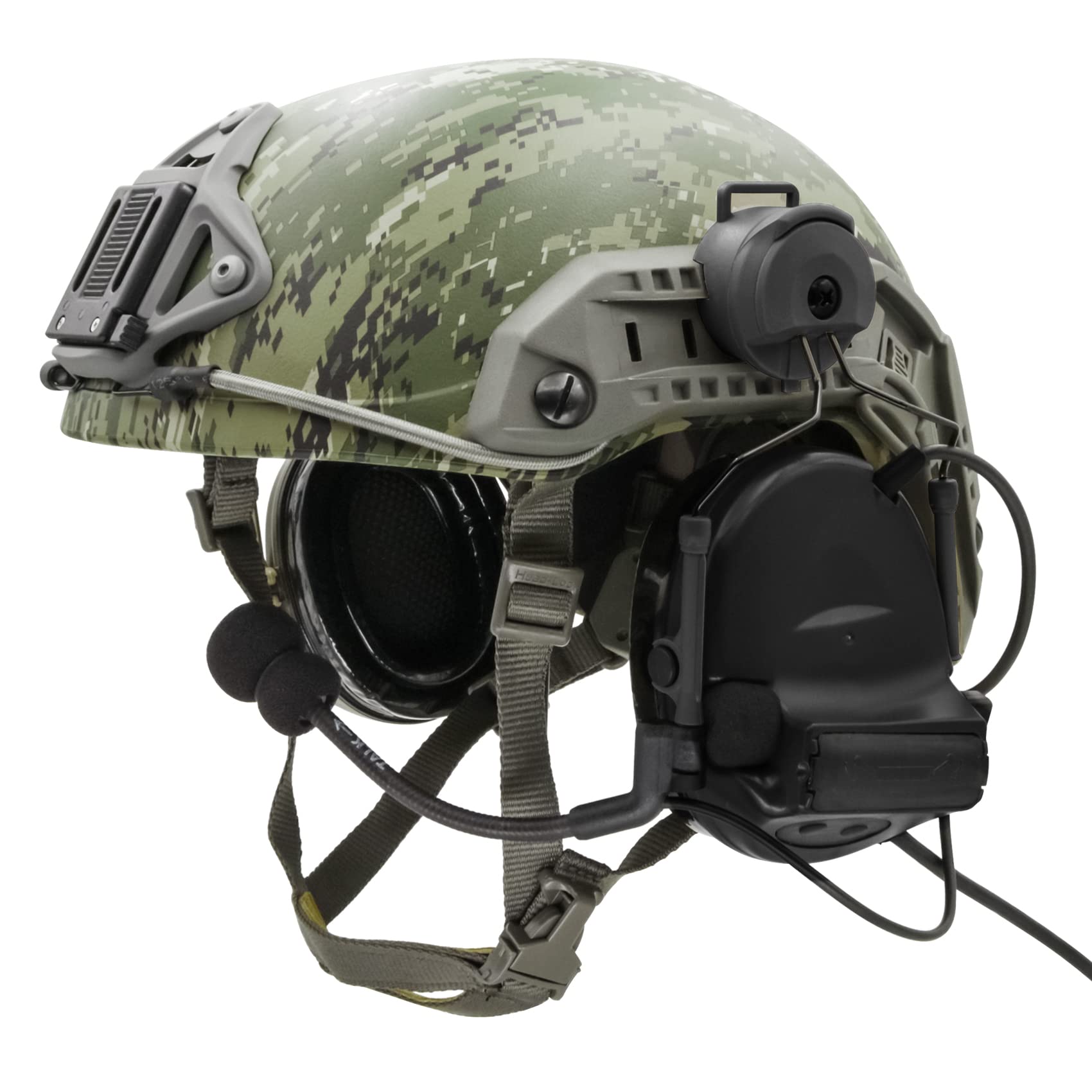 COMTA 2 Tactical Headset with U94 PTT 2pin - Noise Canceling Military Headphones for Airsoft, Hunting & Shooting - Perfect for Outdoor Sports, Tactical Training & Combat Simulation