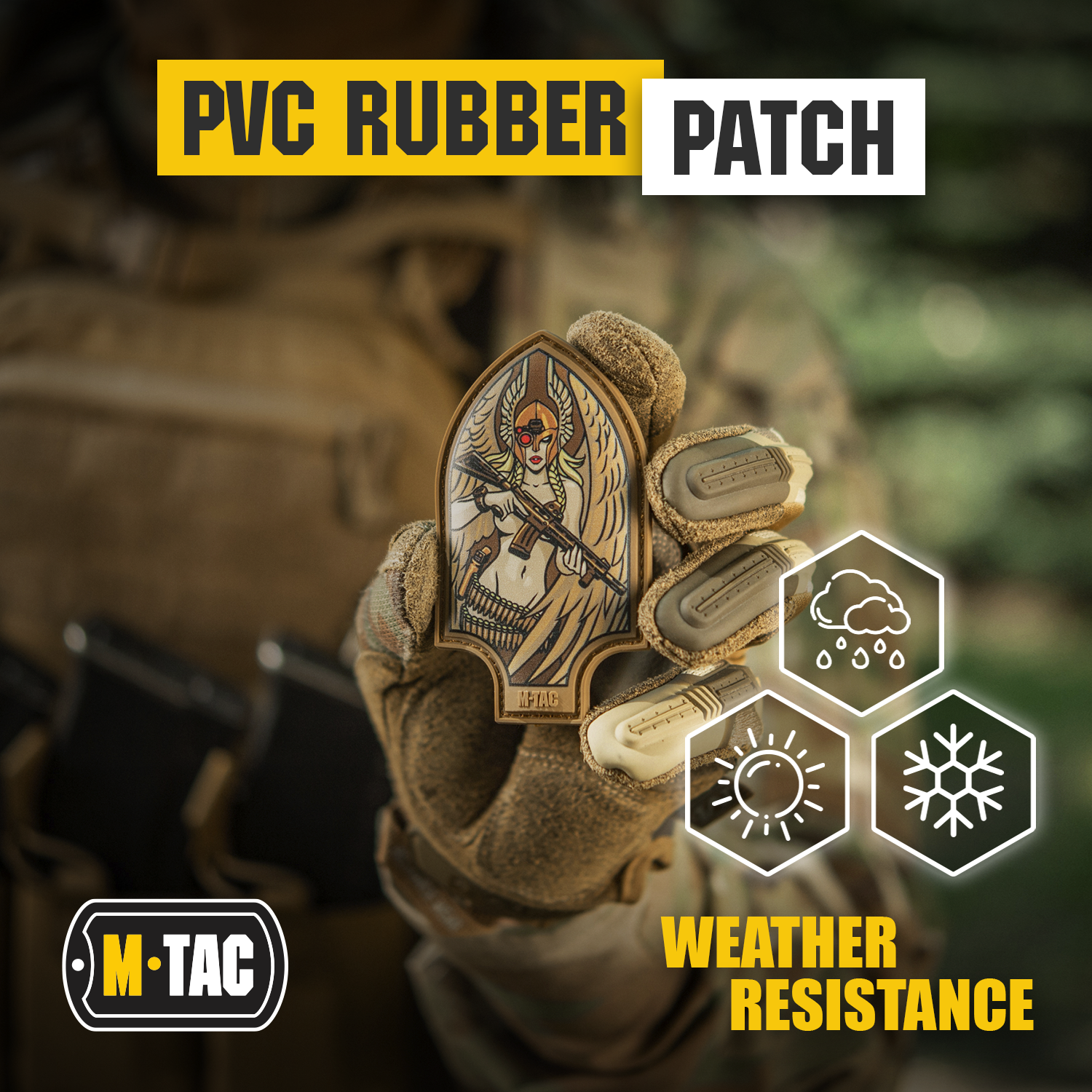 Tactical Morale Patch - Valkyrie PVC Embroidered Patch for Military, Police, Outdoor Enthusiasts | Perfect for Vests, Backpacks & Gear Customization