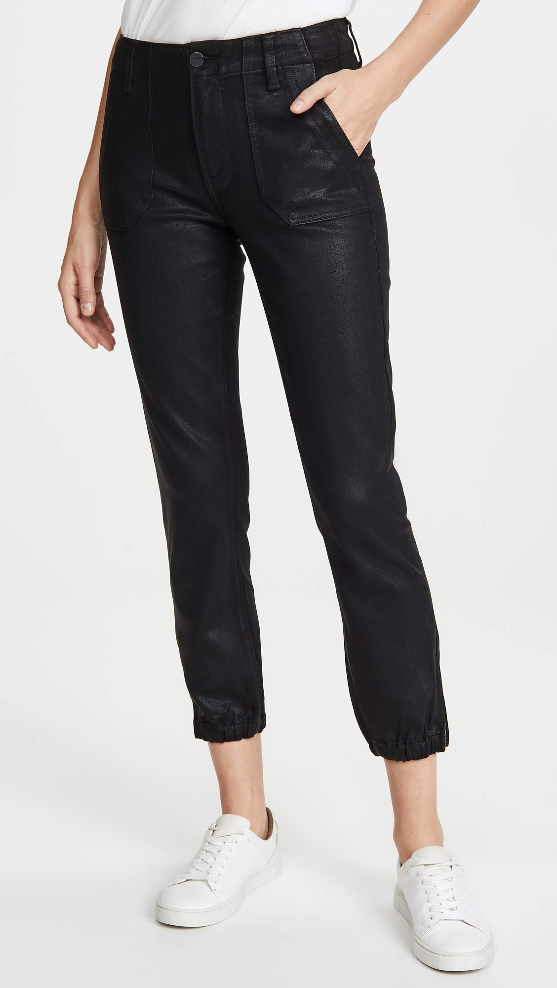 PAIGE Women's Mayslie Joggers - Soft High-Waisted Lounge Pants for Yoga, Running & Casual Wear
