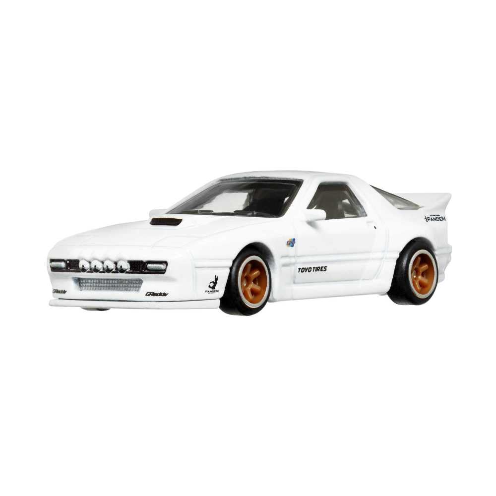 Hot Wheels Mazda RX7 FC Pandem Die-Cast Toy Car - 1:64 Scale Collectible Model for Kids & Adults - Perfect for Racing Play, Display & Gift Giving