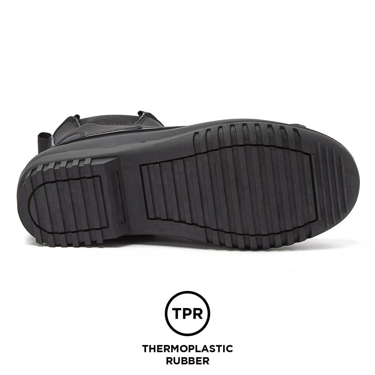 **LONDON FOG Men's Tyler Slip-On Waterproof Chelsea Duck Boots - Insulated Leather Winter Snow Boots for Rain & Snow | Perfect for Hiking, Commuting & Outdoor Adventures**