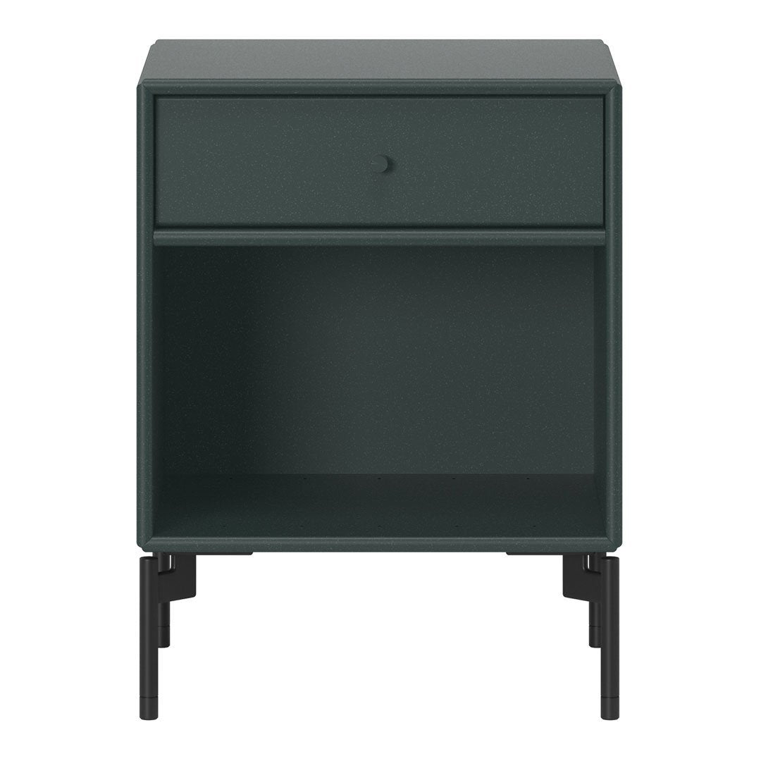Modern Wooden Nightstand with Drawers and Legs - Stylish Bedside Table for Bedroom, Living Room, or Office - Perfect for Storage and Decor