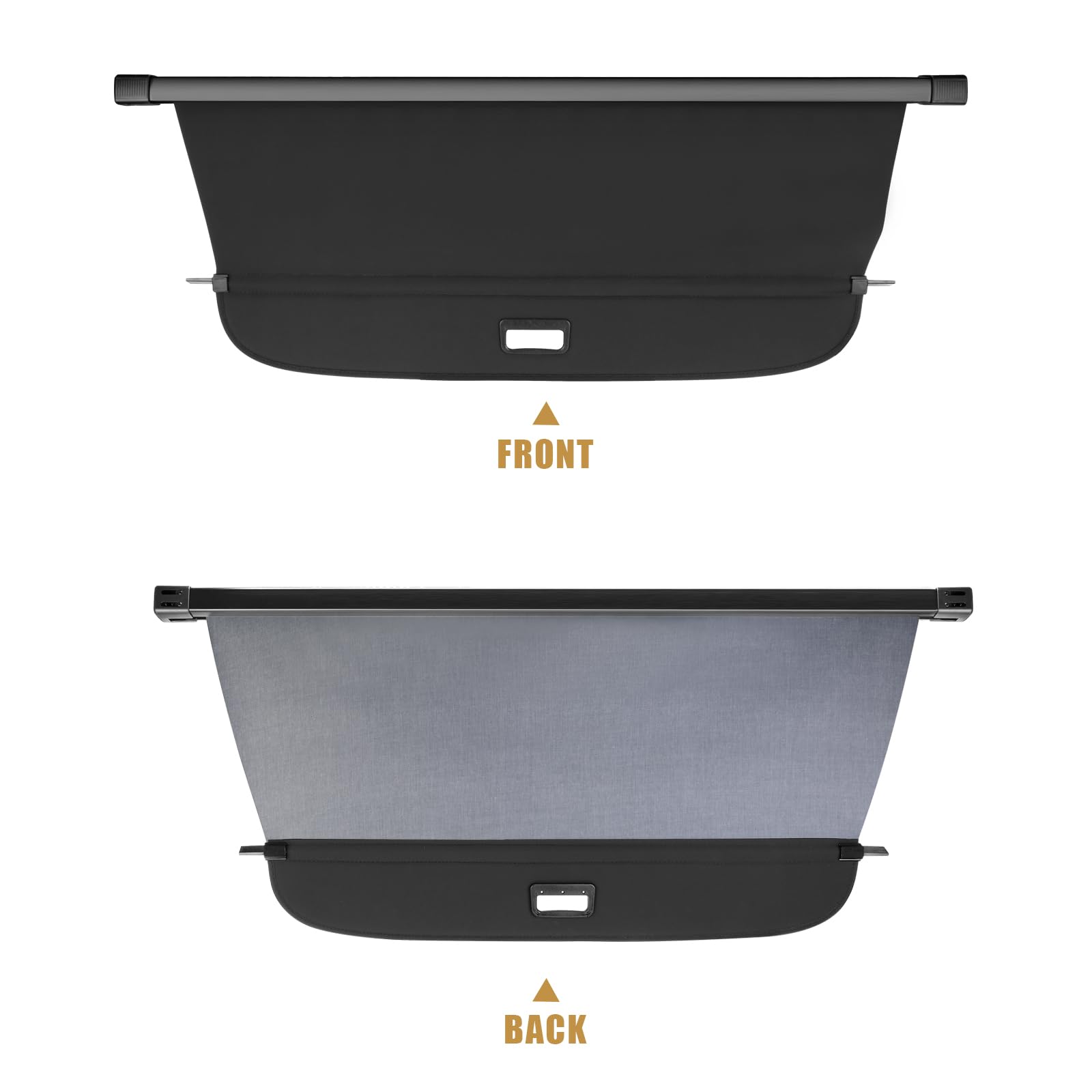 Retractable Trunk Cover for Audi Q7 2016-2023 - Cargo Security Shield & Shade Protector for Luggage Protection | Perfect for Road Trips, Grocery Hauling & Vehicle Security