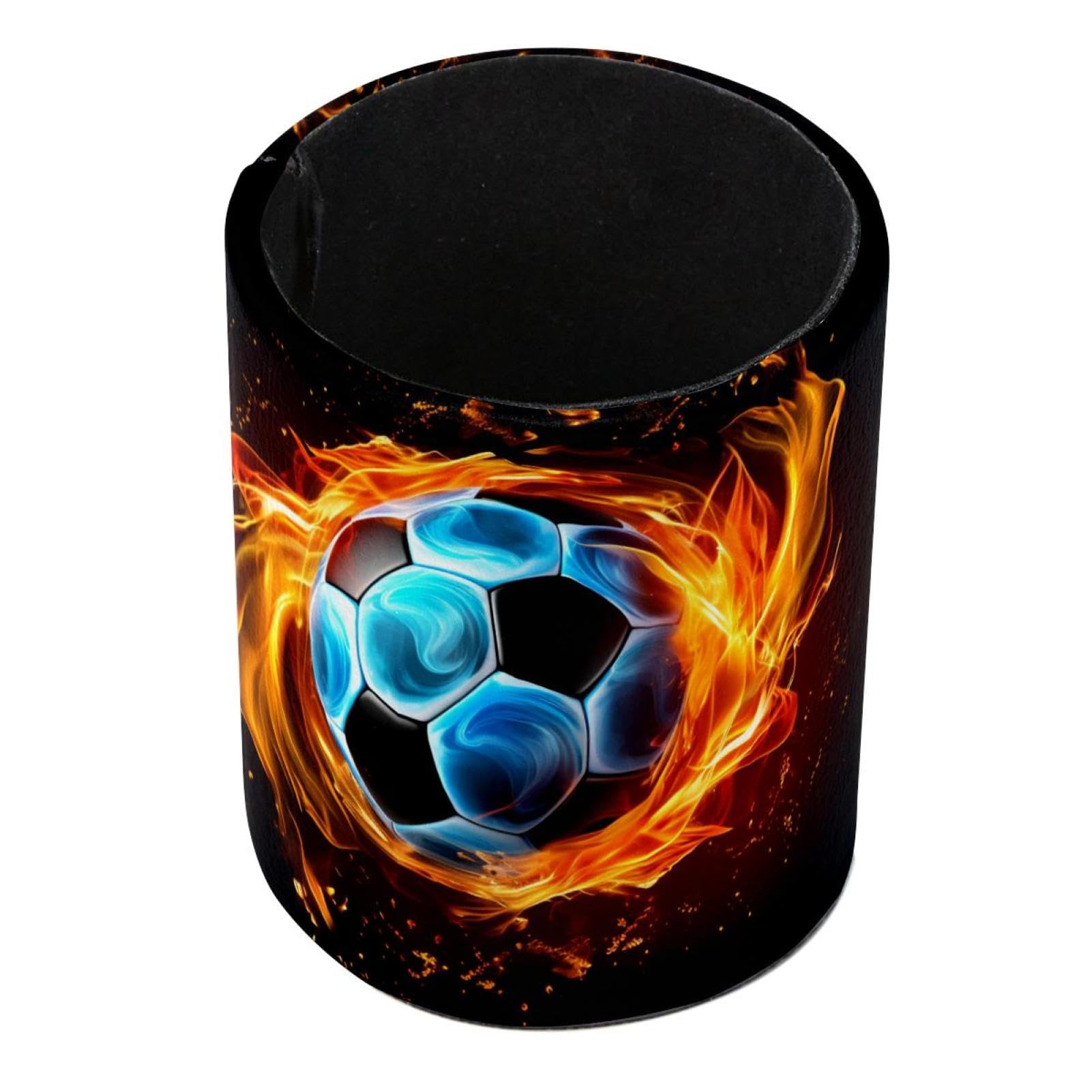 Stylish Football-Themed Pen Holder for Desk - Premium Pencil Organizer for Office & School Supplies - Perfect for Home, Office, and Classroom Organization