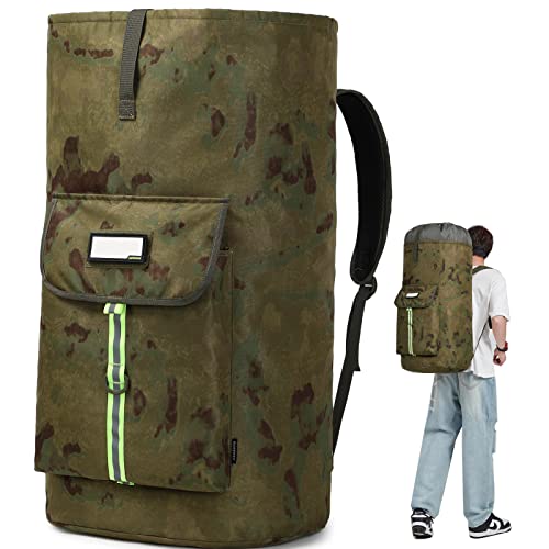 Ruins Camouflage Laundry Bag Backpack