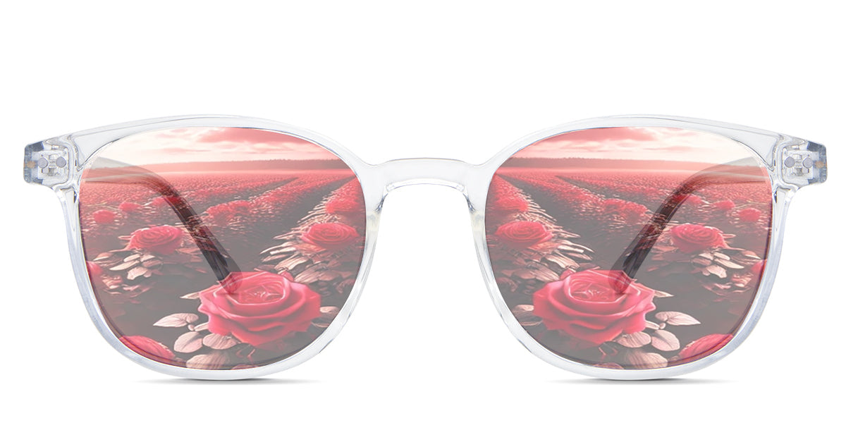 Davie Men's Prescription Tinted Glasses - Blue Light Blocking & UV Protection for Work, Gaming & Reading