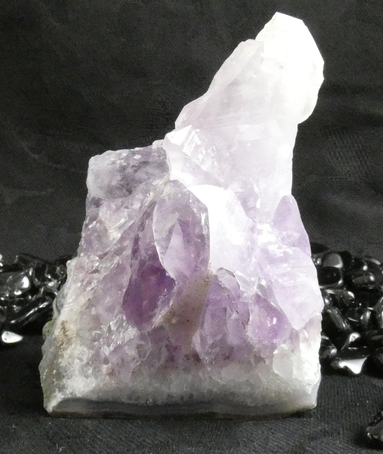 Natural Amethyst Crystal Specimen - Raw Purple Quartz Cluster for Healing, Meditation & Home Decor | Perfect for Reiki, Feng Shui & Spiritual Gifts