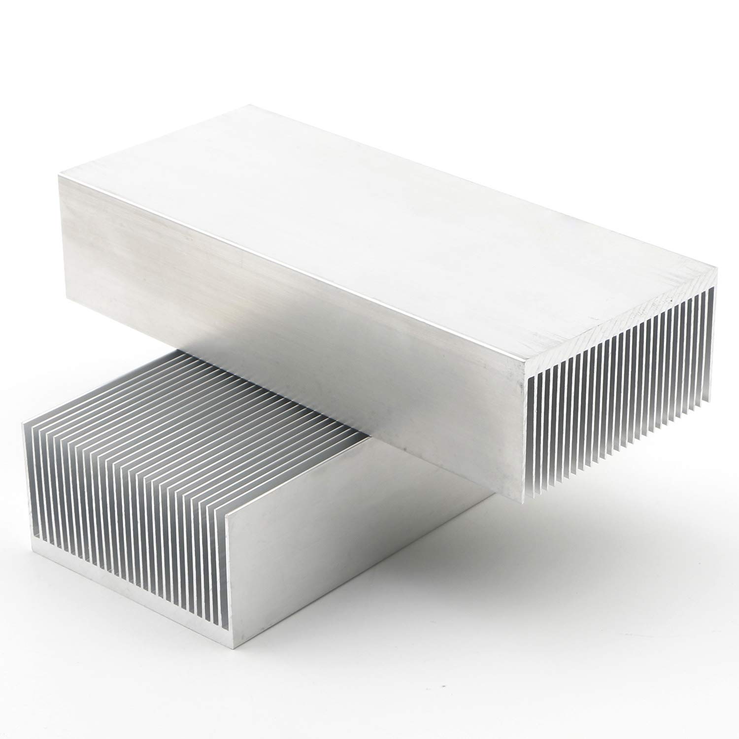 High Power Aluminum Heatsink Cooling Module - Large Heat Sink Radiator for LED, Amplifier & Transistor - Perfect for Electronics Cooling & DIY Projects