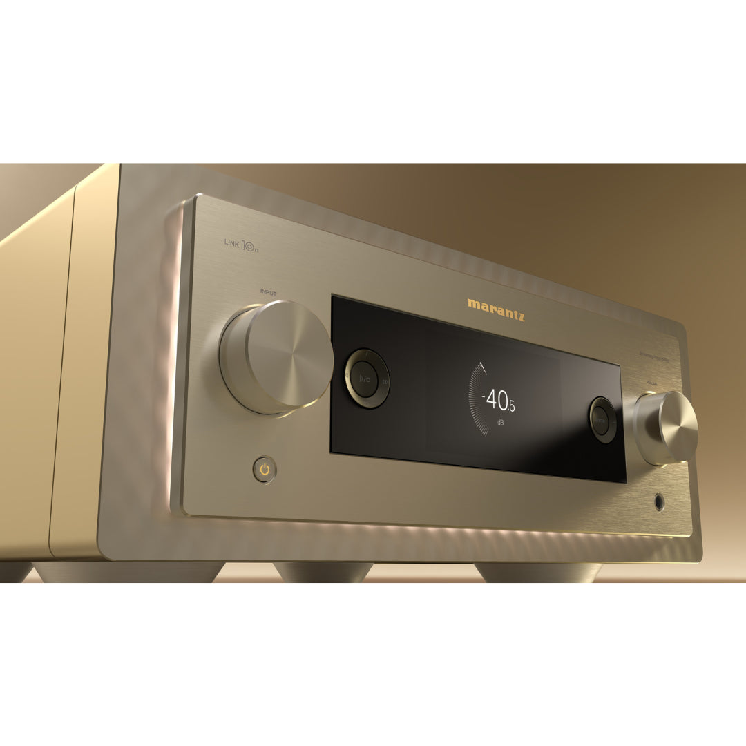 Marantz Link 10n Reference Network Audio Player - Hi-Res Wireless Streaming Music Player with HEOS, AirPlay 2 & Bluetooth | Perfect for Home Theater & Audiophile Listening