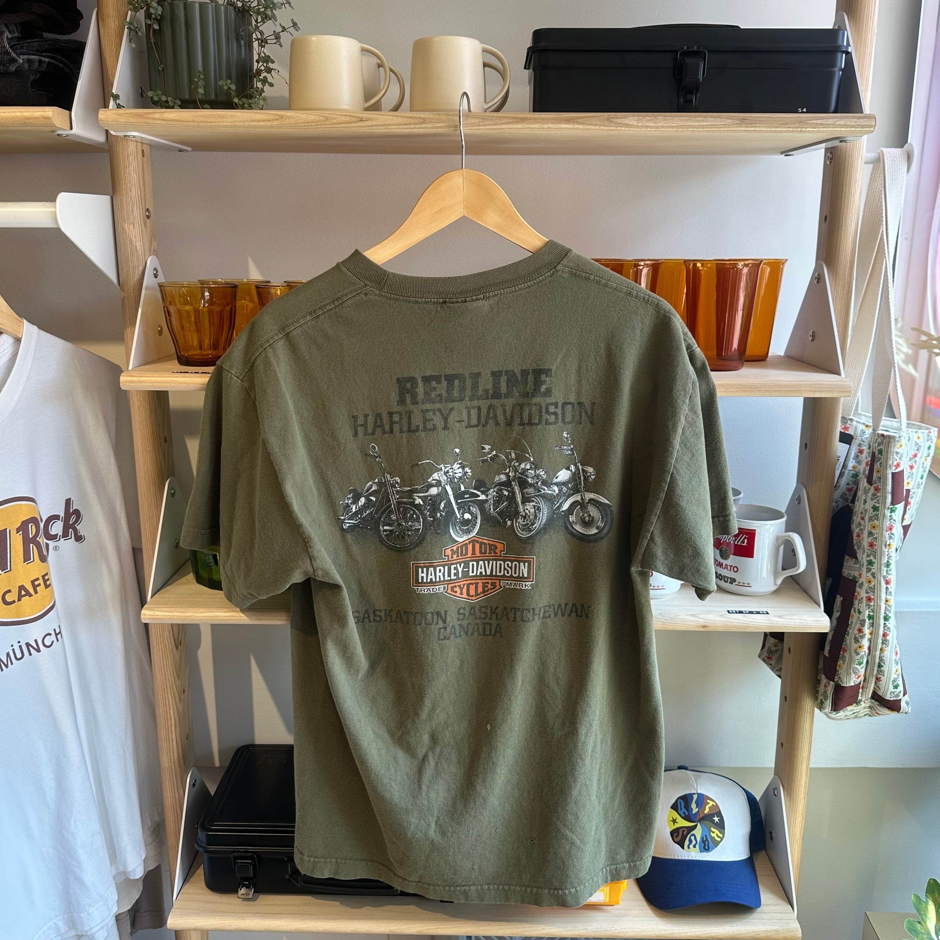 Eagle Harley Davidson Men's T-Shirt | Vintage Motorcycle Graphic Tee | Soft Cotton Short Sleeve Shirt for Casual Wear & Biker Events