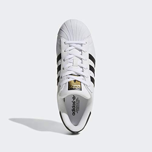 adidas Originals Women's Superstar Sneakers - Classic White Leather Low-Top Shoes with Shell Toe | Casual Wear, Street Style & Everyday Comfort