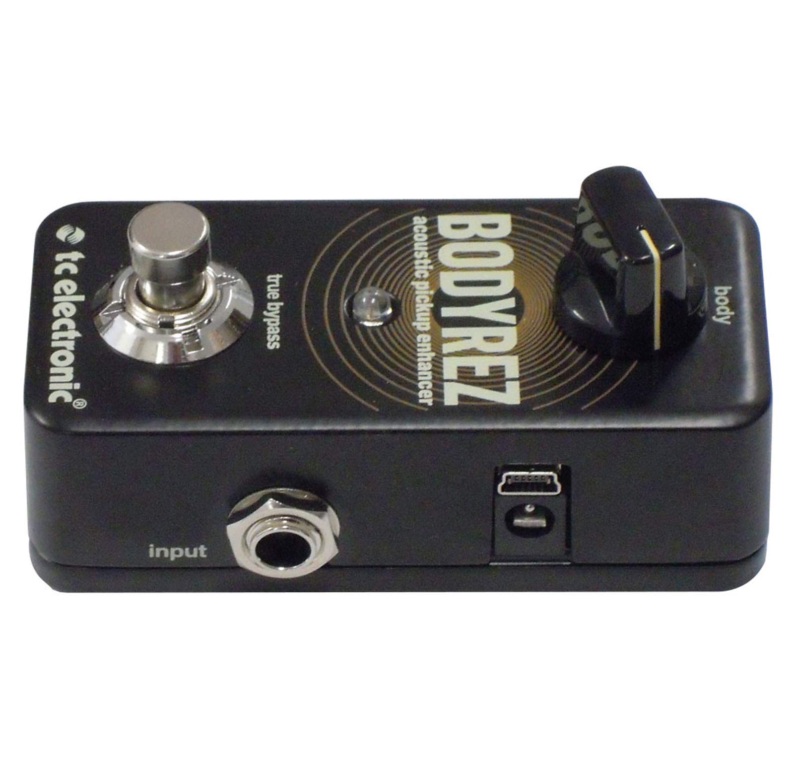 TC Electronic BodyRez Acoustic Guitar Preamp Pedal – Enhance Tone & Reduce Feedback for Live Performances & Studio Recording