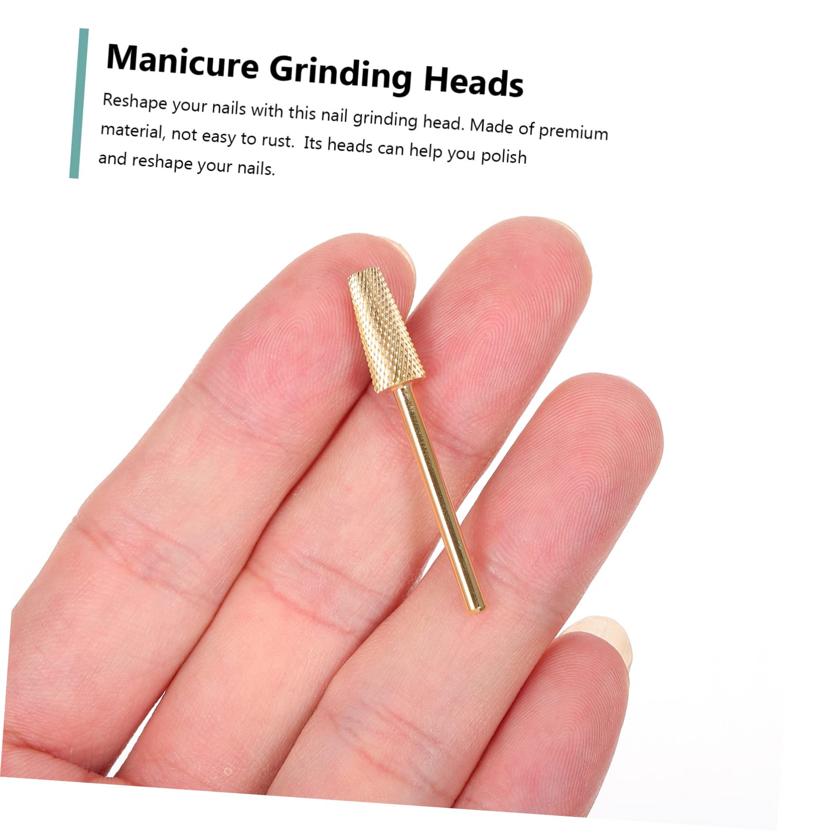 Minkissy Nail Art Grinding Heads - Professional Manicure & Pedicure Grinding Tools for Nail Polishing, Shaping & Design | Perfect for Salon, Home Use & DIY Nail Art Enthusiasts