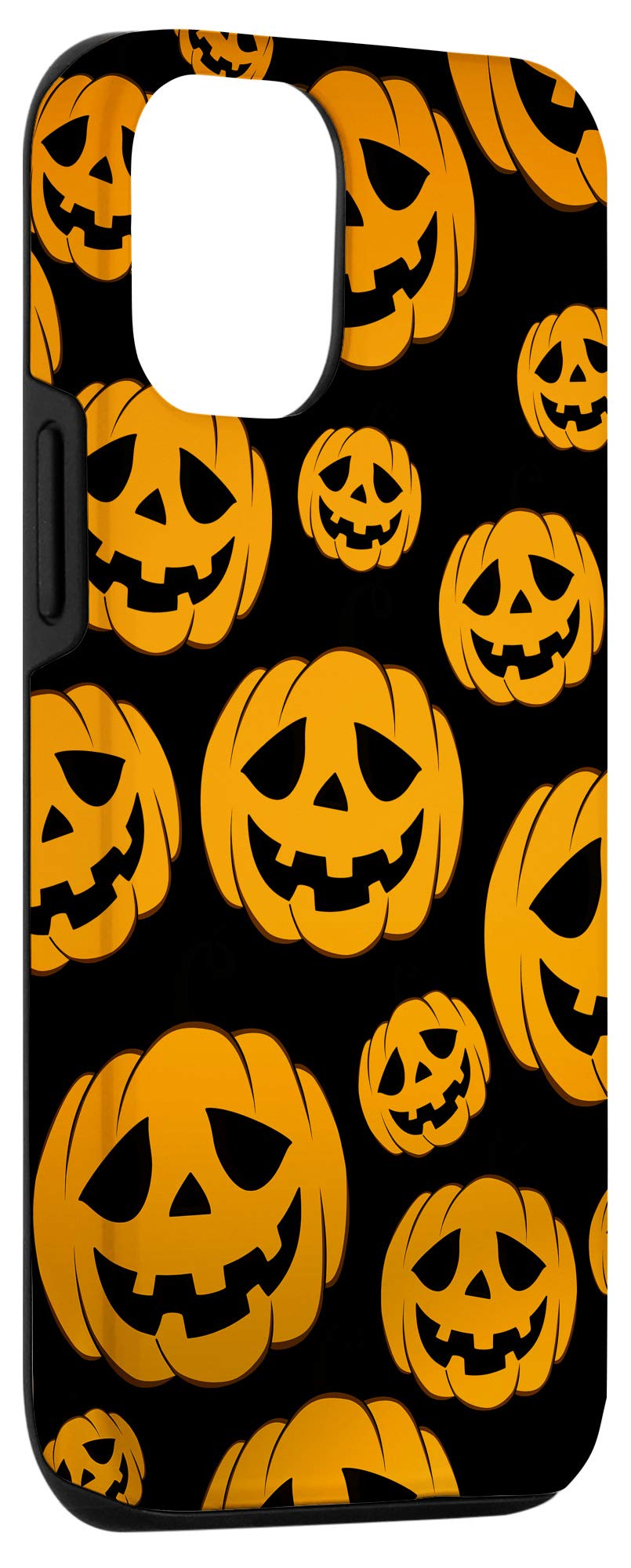 Funny Halloween Pumpkin iPhone 12/12 Pro Case - Trick or Treat Design | Durable Protective Phone Cover for Parties, Trick-or-Treating & Fall Festivities