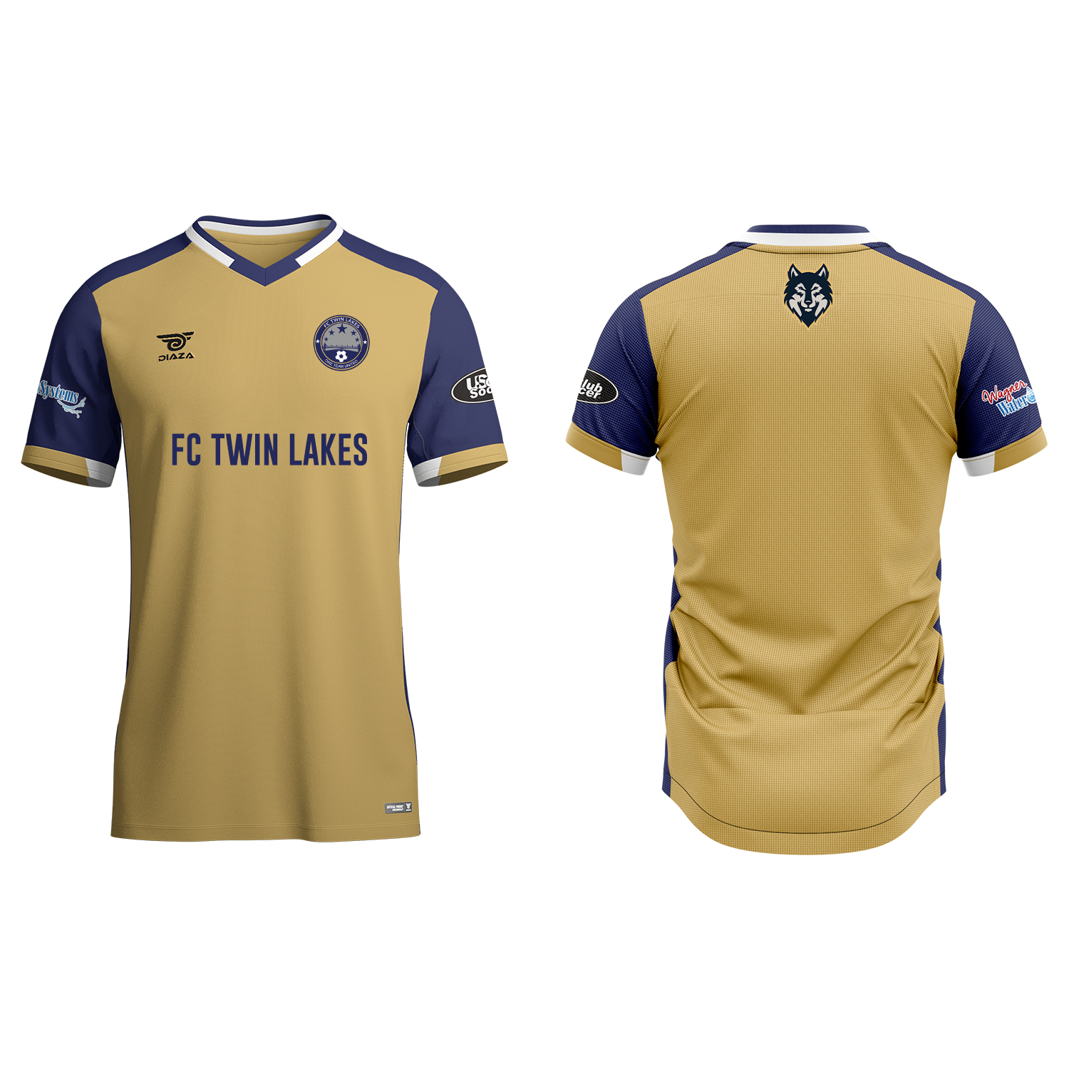 FC Twin Lake Player and GK Soccer Jerseys - High-Quality Custom Football Uniforms for Teams & Goalkeepers - Perfect for Matches, Training, and Tournaments