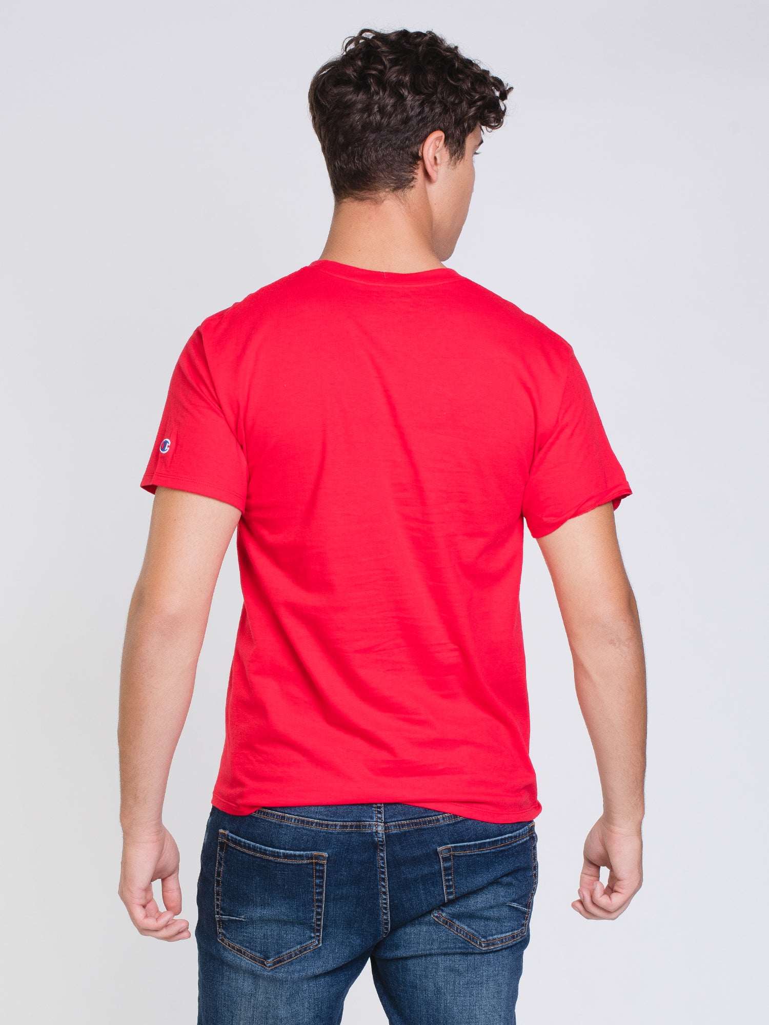 Champion Graphic Short Sleeve T-Shirt for Men & Women | 100% Cotton Casual Tee | Clearance Sale | Perfect for Gym, Streetwear & Everyday Outfits
