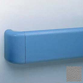 BR-530 Handrail Outside Corner - Durable Vinyl Gray Rail Fitting for Staircase, Deck, and Porch Safety