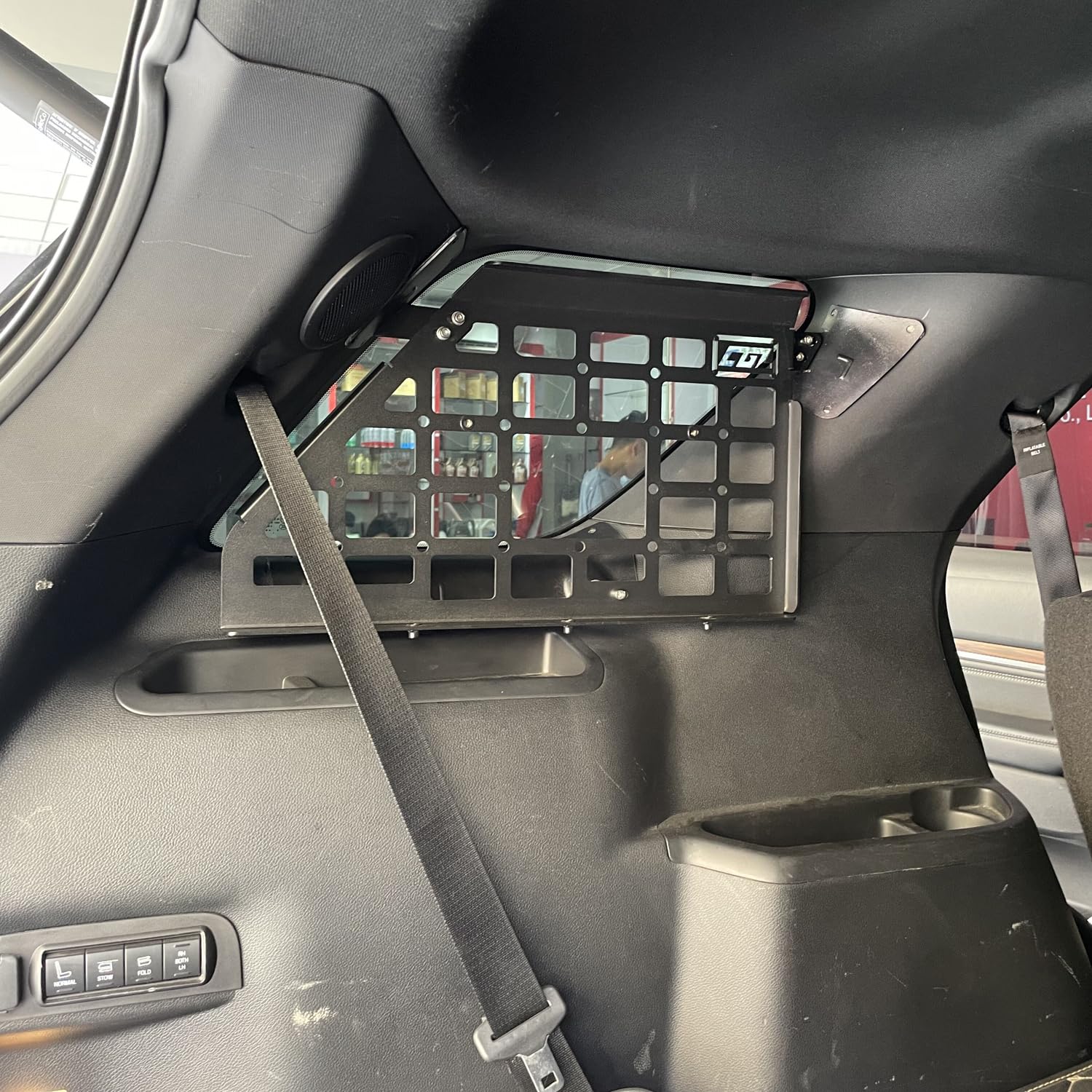 2011-2019 Ford Explorer Modular MOLLE Panel Storage System - Aluminum Alloy Trunk Organizer & Interior Luggage Carrier (Side Panels) | Perfect for Road Trips, Camping Gear & Off-Road Adventure Accessories