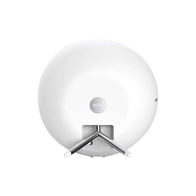 Defunc Small White WiFi Multi-Room Speaker with Alexa Built-In - Perfect for Home, Office, and Outdoor Entertainment