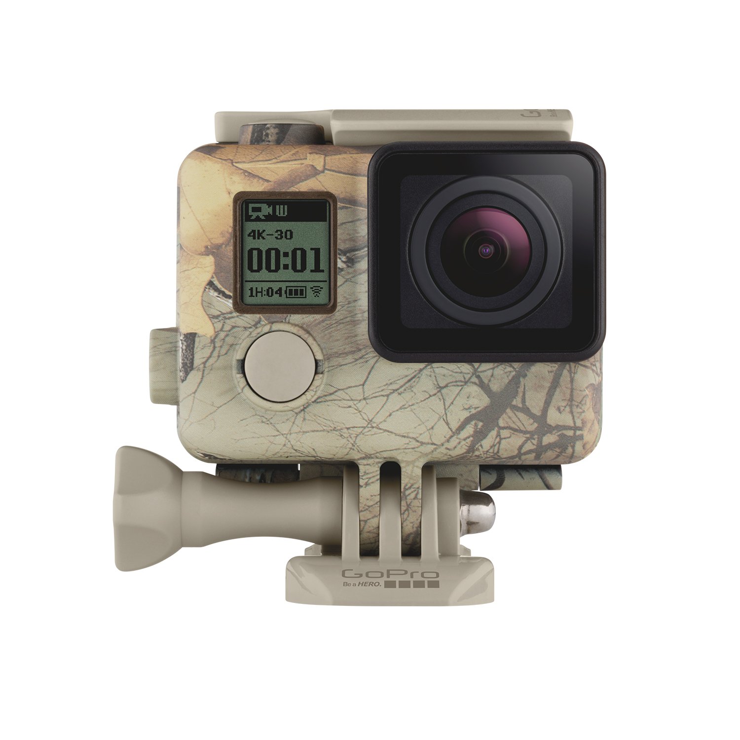 GoPro Camo Housing with QuickClip - Realtree Xtra Camouflage Design | Official GoPro Accessory for Hunting, Wildlife Photography & Outdoor Adventures