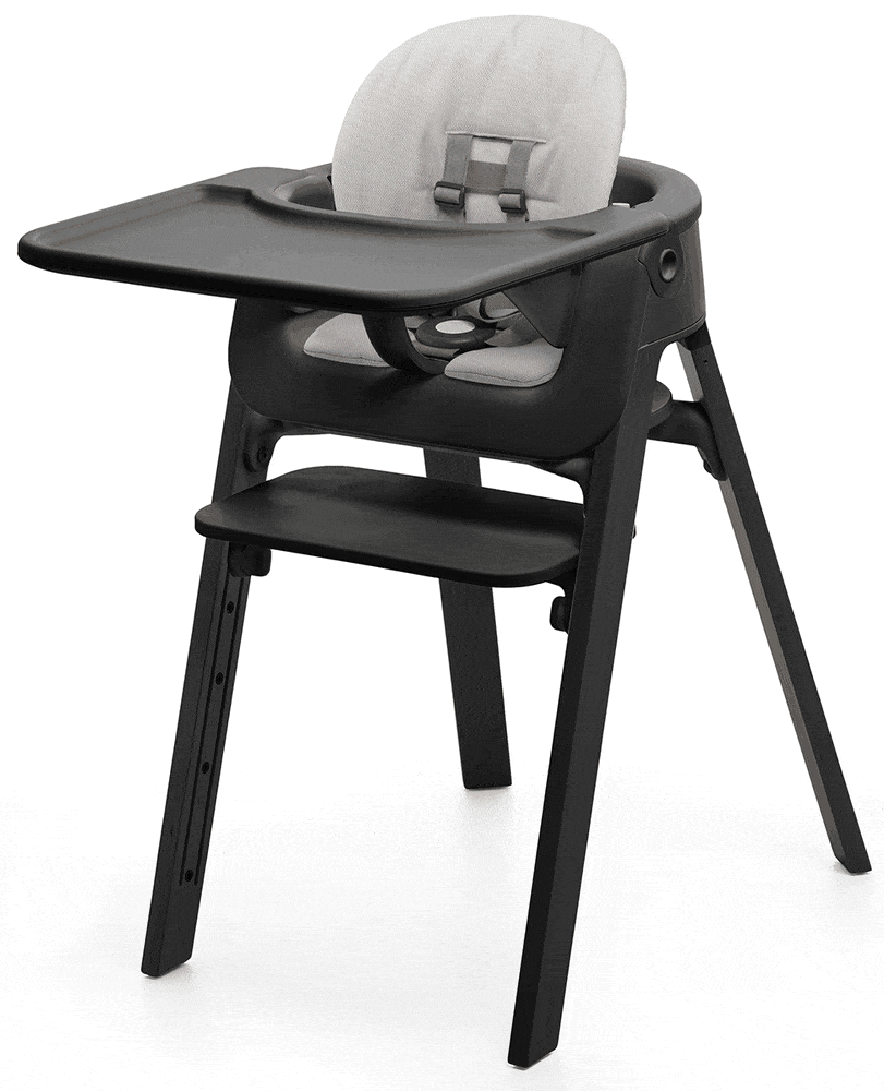 Stokke Steps High Chair Complete - Adjustable Baby Feeding Chair with Tray for Toddlers & Infants - Perfect for Dining, Weaning & Playtime at Home