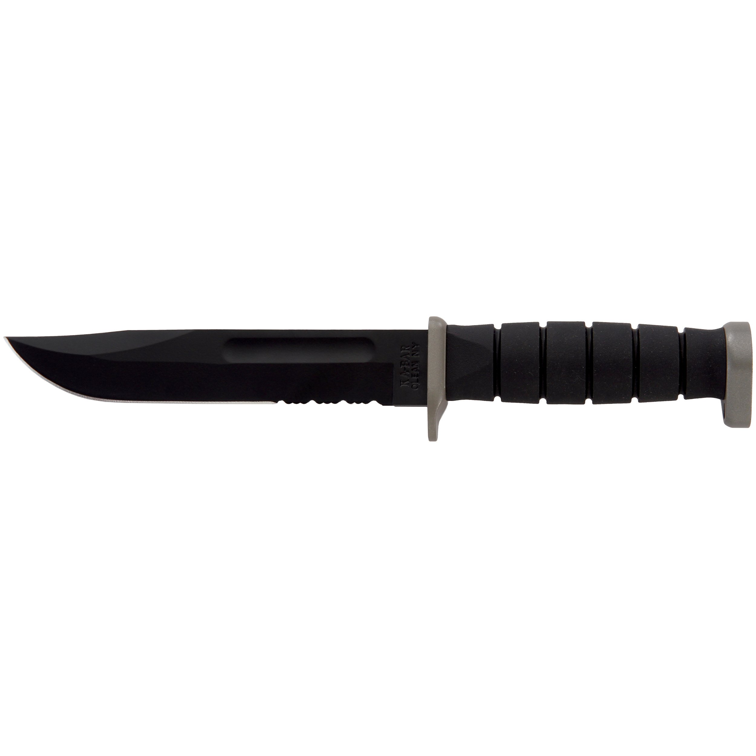 Ka-Bar 1282 D2 Steel Combat & Utility Knife - Tactical Survival Tool for Outdoor Camping, Hunting & Self Defense
