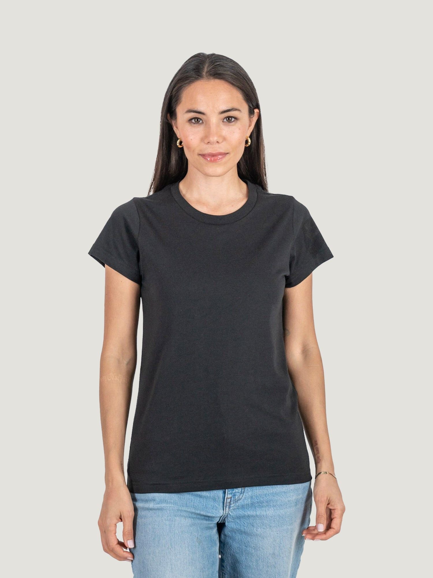 Women's Black Crew Neck Sweater - Soft & Comfortable 1st Generation Pullover for Casual Wear | Perfect for Fall & Winter Outfits, Office & Weekend Style