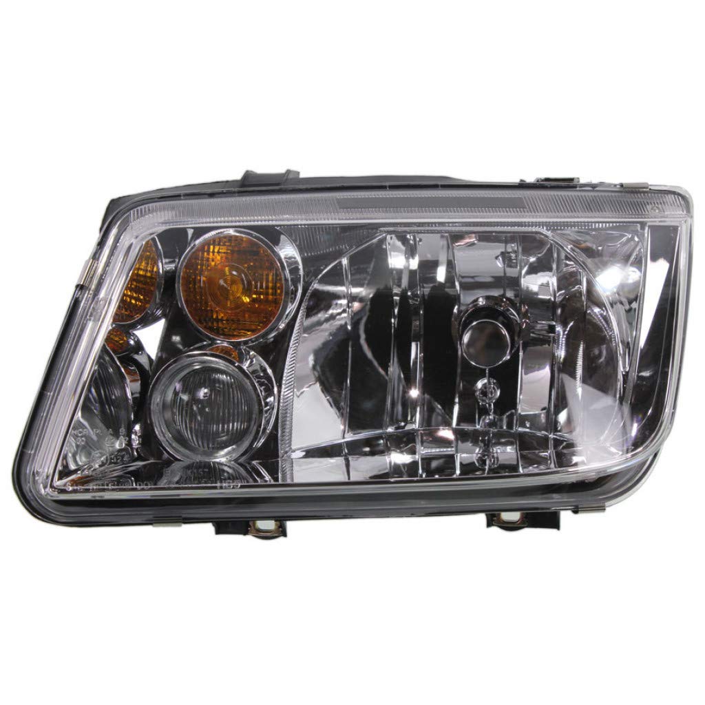 2003-2005 Volkswagen Jetta Driver Side Headlight Assembly with Fog Lights - OEM Replacement Part #VW2502124 | Compatible with 1J5 941 017 BH | Perfect for Night Driving & Car Restoration Projects