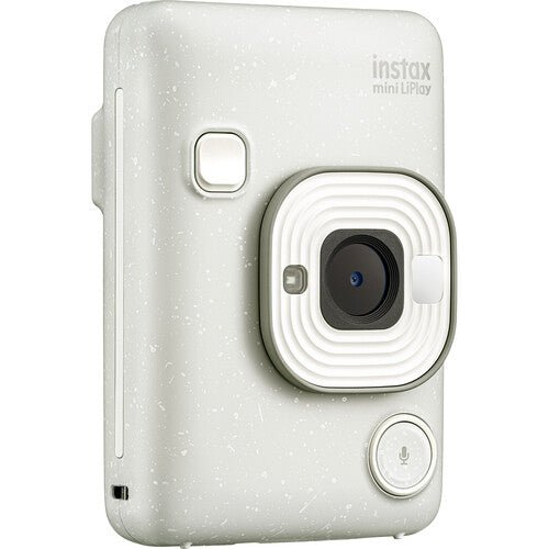 FUJIFILM INSTAX MINI Liplay Hybrid Instant Camera - Digital & Instant Print in Misty White | Perfect for Travel, Parties & DIY Scrapbooking
