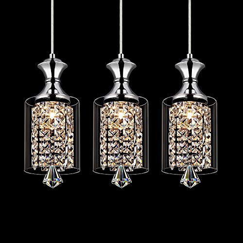 Modern Crystal LED Pendant Light - 39