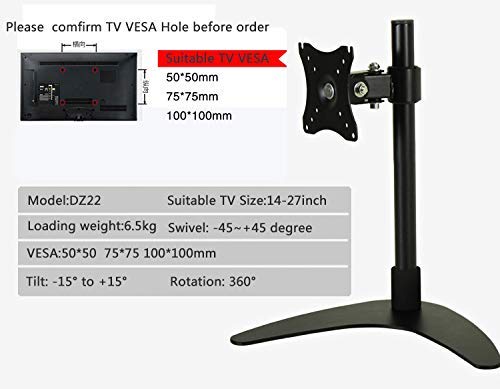 Adjustable LCD Monitor Stand for 14