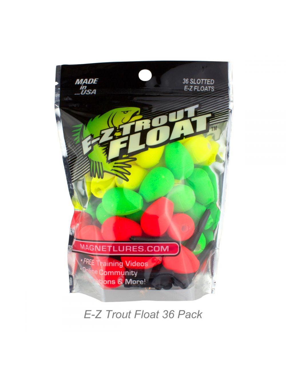 Leland Lures E Z Trout Floats - Premium Fishing Bobbers for Trout, Panfish & Bass - Perfect for River, Lake & Stream Fishing