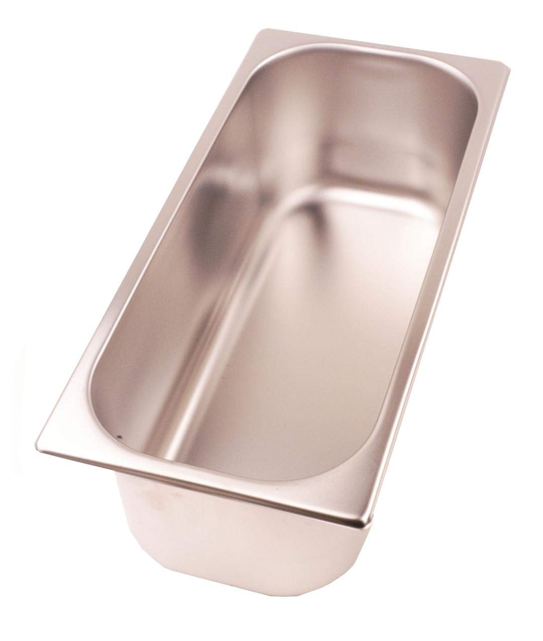 5 Liter Stainless Steel Gelato Pan - Professional Ice Cream & Dessert Making for Home & Commercial Use