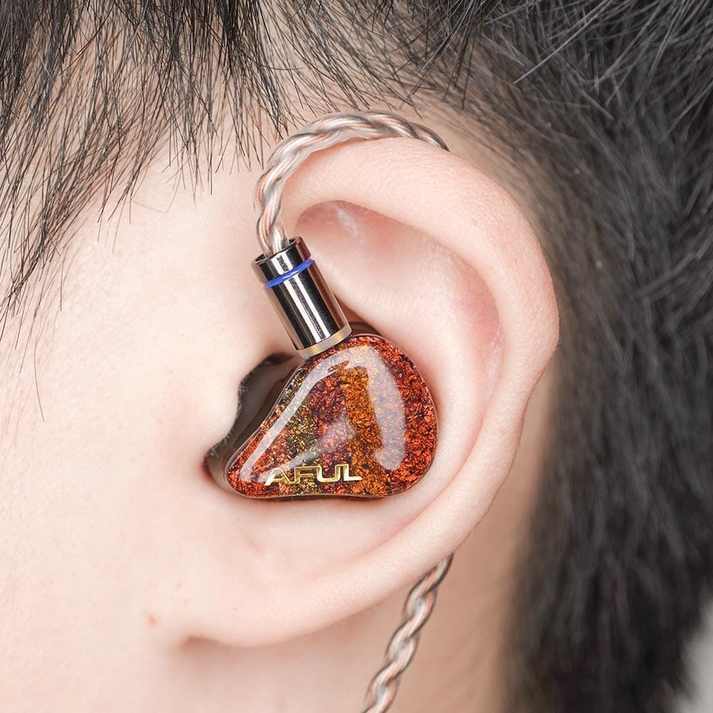 AFUL Performer8 Hybrid IEMs - 1 Dynamic Driver + 7 Balanced Armature Earphones for Audiophiles | Perfect for Music Lovers, Studio Monitoring & Gaming