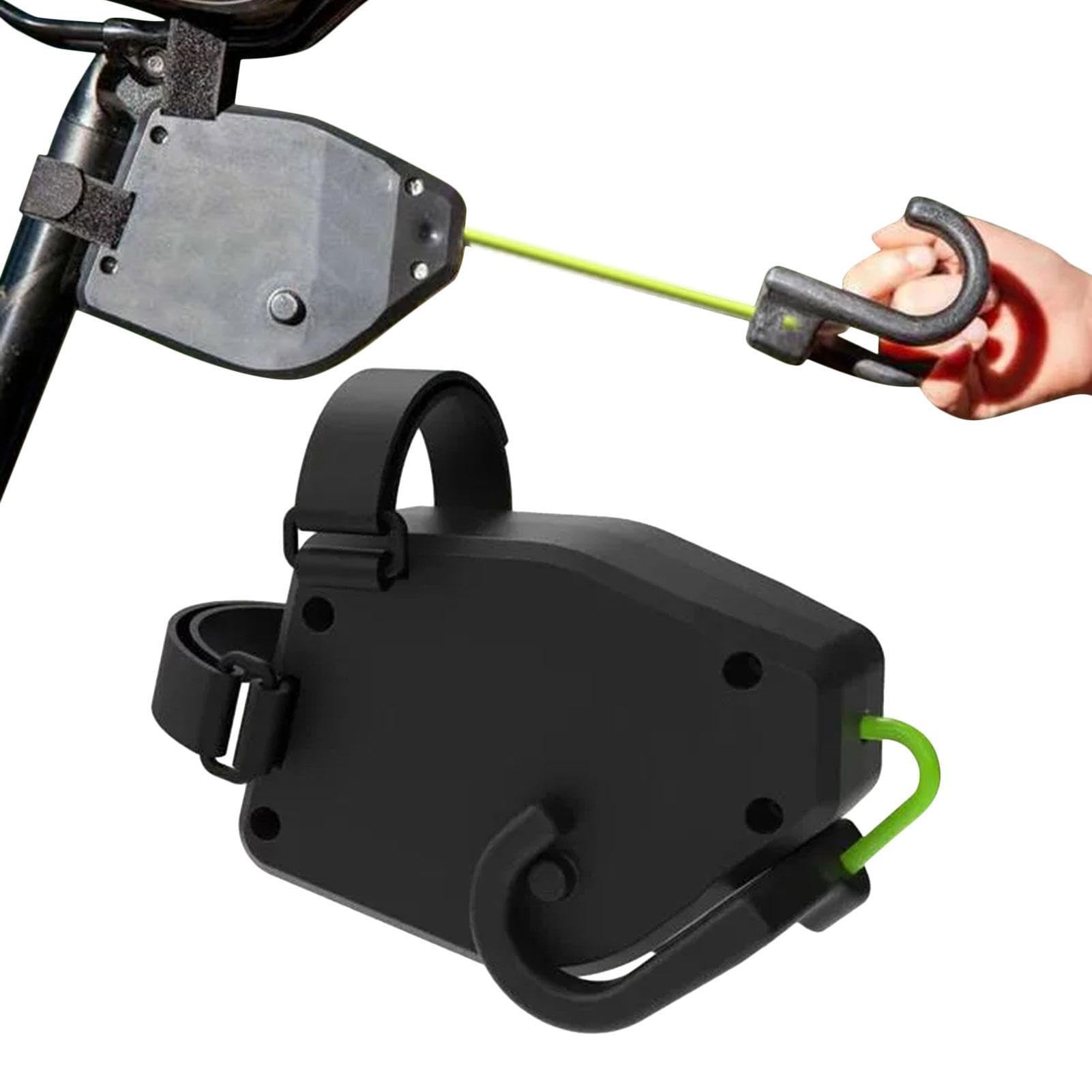 2023 New Bungee Tow Rope - Retractable Child Towing System for Mountain Bikes & Outdoor Cycling | Durable Bicycle Trailer Accessory for Family Rides, Camping Trips & Adventure Cycling