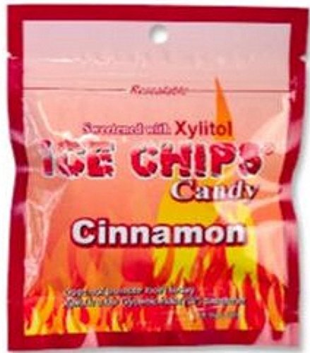 Xylitol Ice Chips Candy - 8 Pack Assortment (1 oz Resealable Pouches) | Sugar-Free, Low-Calorie Snack for Diabetics & Keto Diet | Perfect for Office, Travel & Fresh Breath