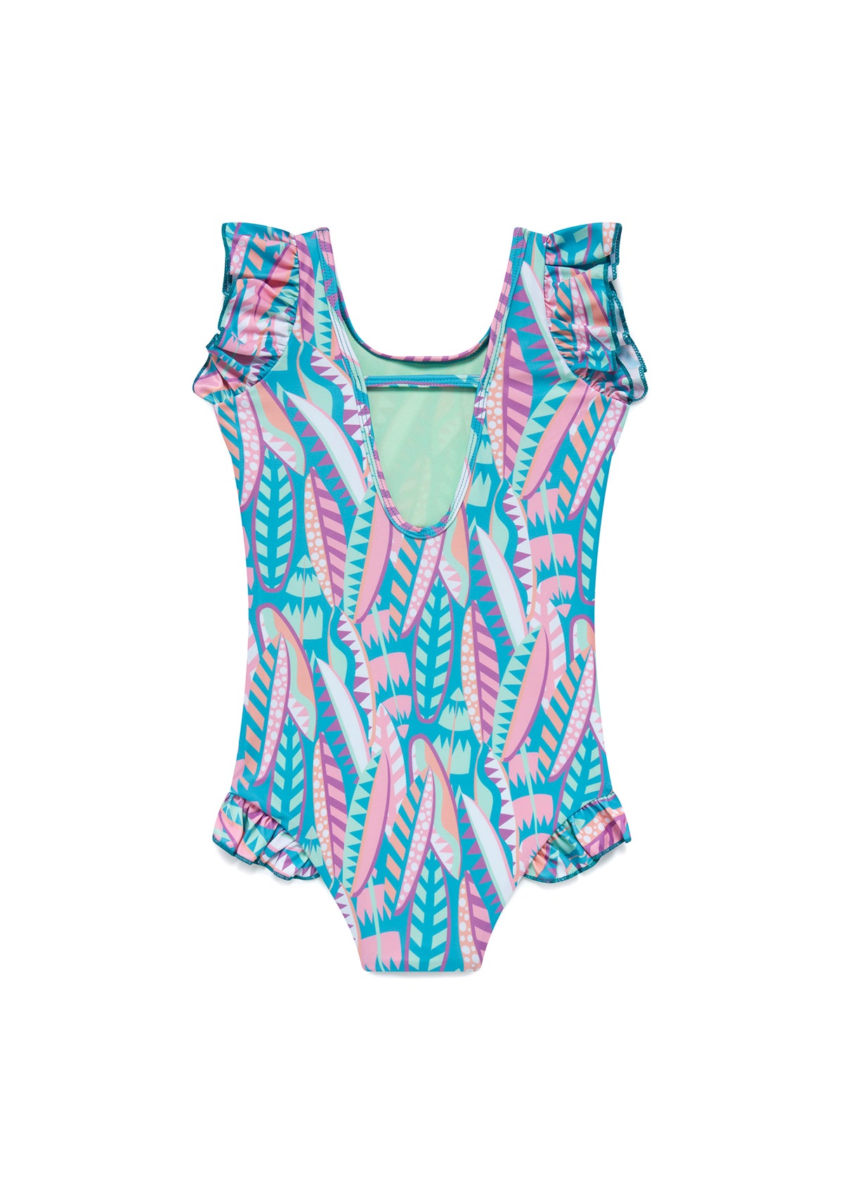 Long Board Girls' Swimsuits - Cute & Comfortable Swimwear for Toddler & Little Girls - Perfect for Beach, Pool & Summer Water Play
