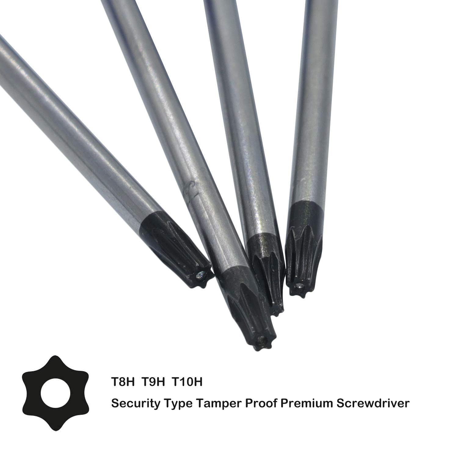 Premium T6 T8 T9 T10 Torx Screwdriver Set with TR9 Security Bit - Magnetic Precision Repair Tools for PS4, Xbox One, Xbox 360 & PS3 Controllers - Includes Safe Pry Tools for Electronics Repair and Maintenance