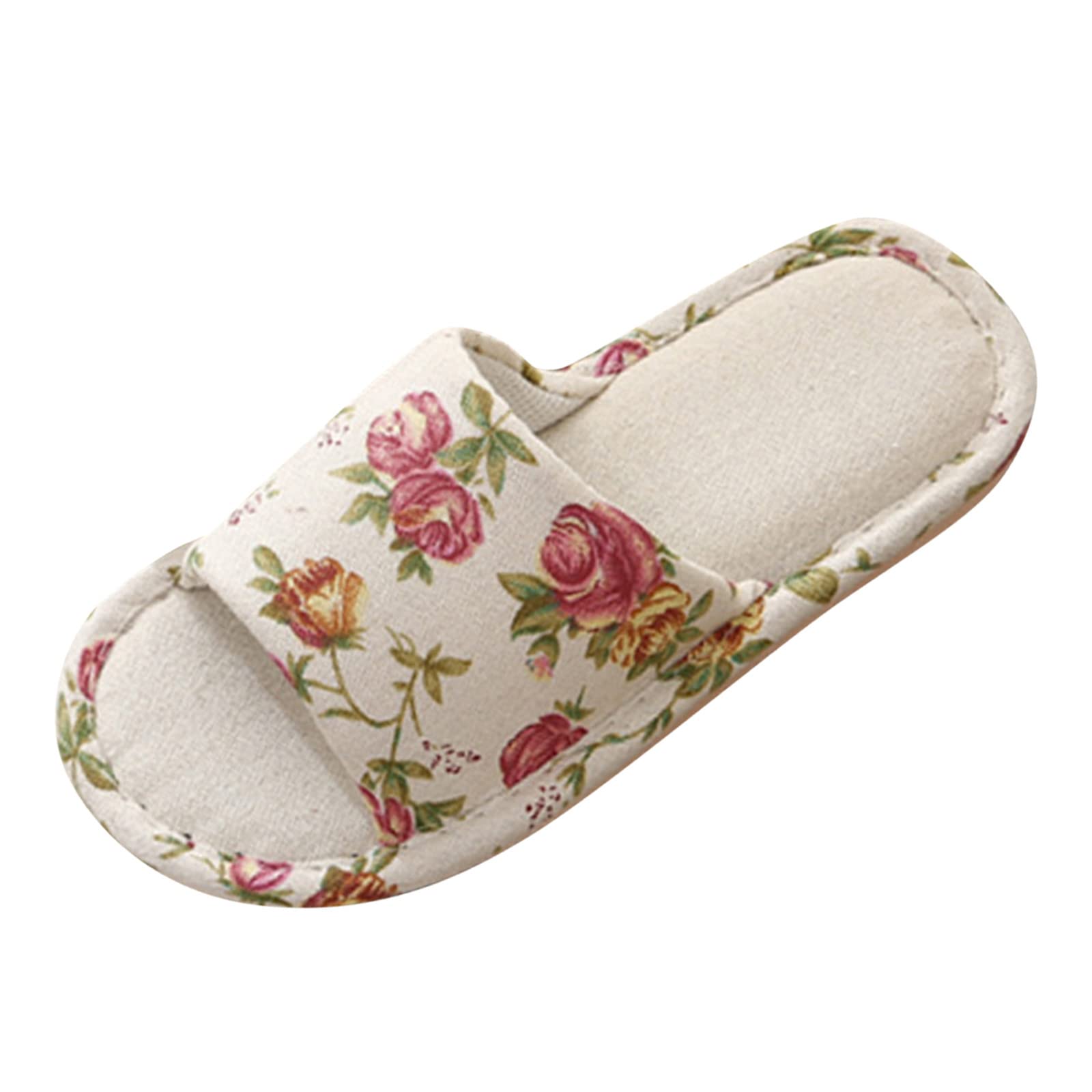 Women's Cozy Indoor House Slippers - Soft Comfortable Non-Slip Slippers for Women (Size 10-11) - Perfect for Relaxing at Home, Lounging & Winter Warmth