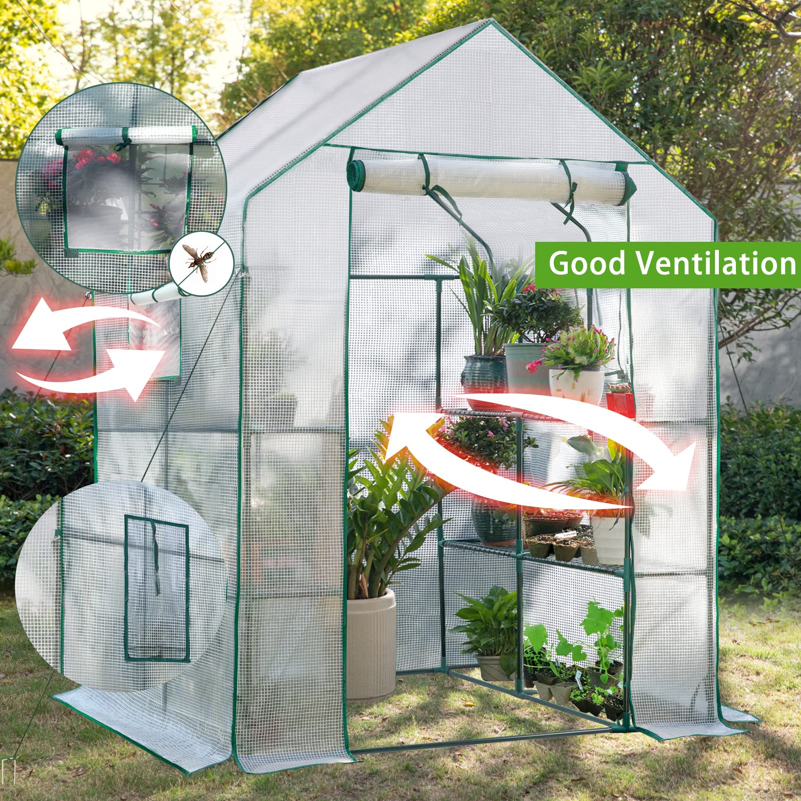 Best Portable Walk-in Greenhouse for Outdoors - 56