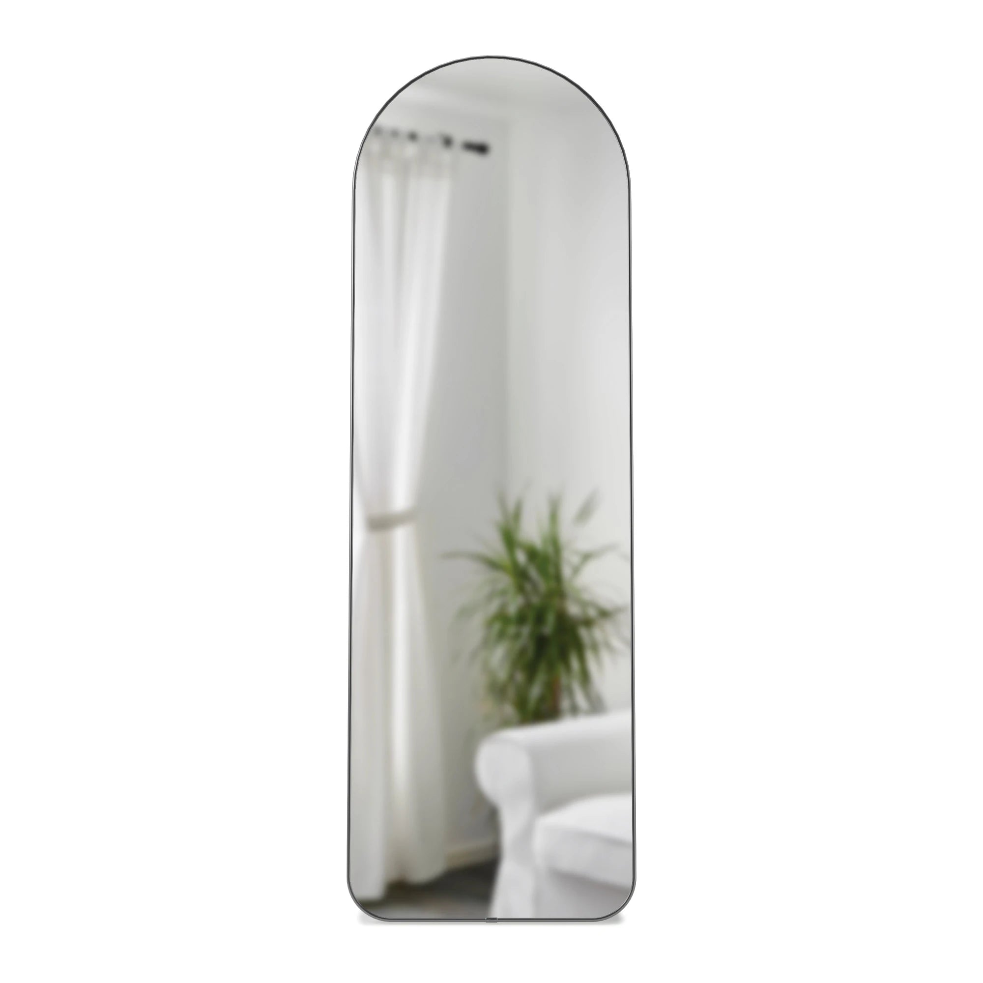 Full Length Arch Mirror for Bedroom - Elegant Floor Standing Mirror with Metal Frame, Perfect for Dressing Room, Entryway, and Home Decor