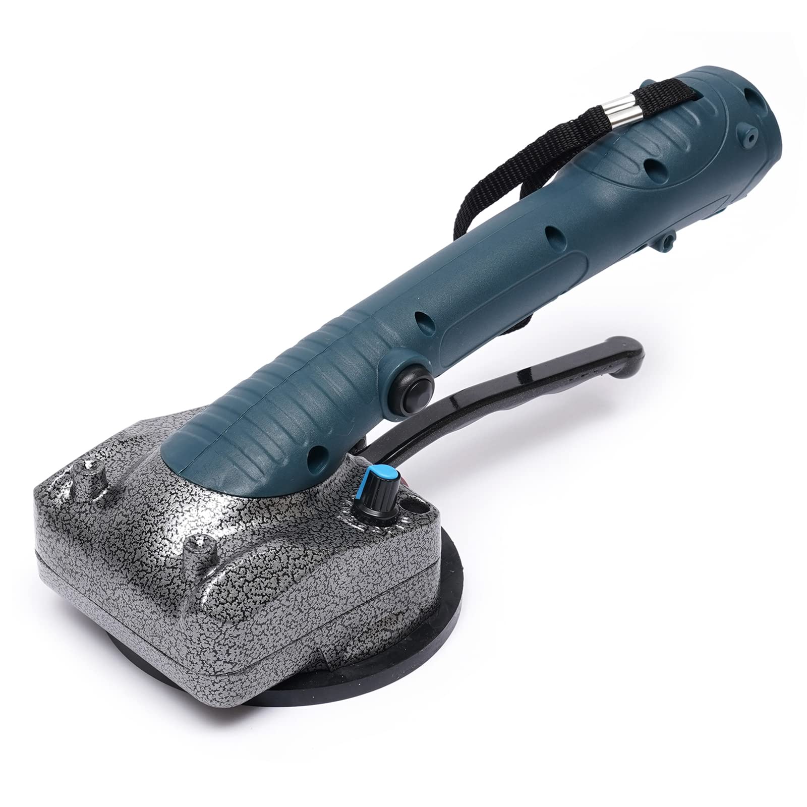 Portable Electric Tile Vibrator Machine - Handheld Automatic Leveling Tiler for Floor & Wall Installation (2 Batteries Included) - Perfect for DIY Home Renovation & Professional Tile Laying Projects